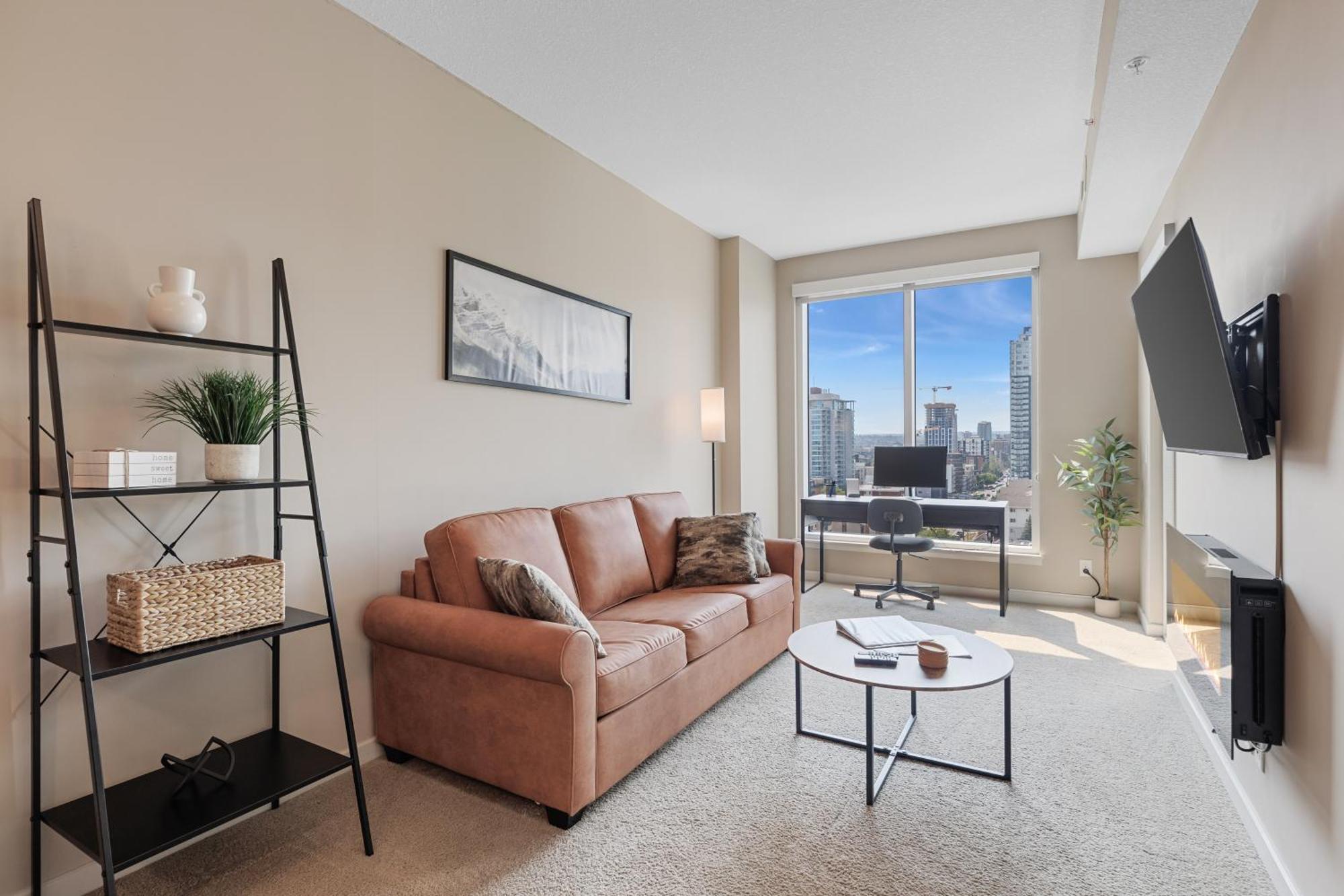 Heart Of Downtown Calgary Spacious Luxury Condo With Stunning Views And Premium Amenities Dış mekan fotoğraf